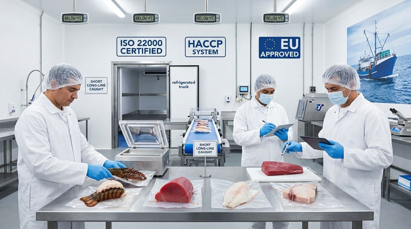 Fish Processing at Ocean Wealth Ceylon